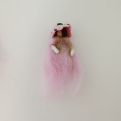 Felt Flower Fairies - Pink + Orange + Reds