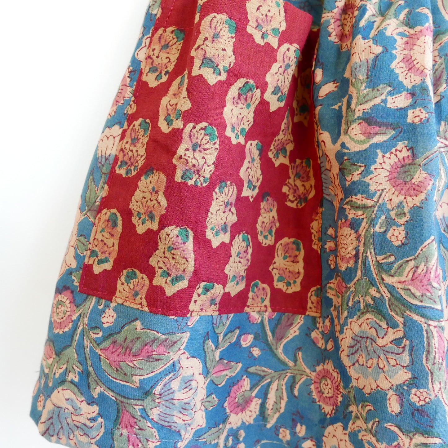 Widdettes - Susie Skirt in Block Floral