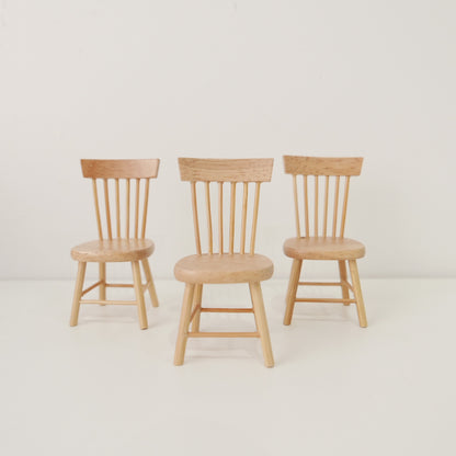 Wooden Dolls House Dining Chair