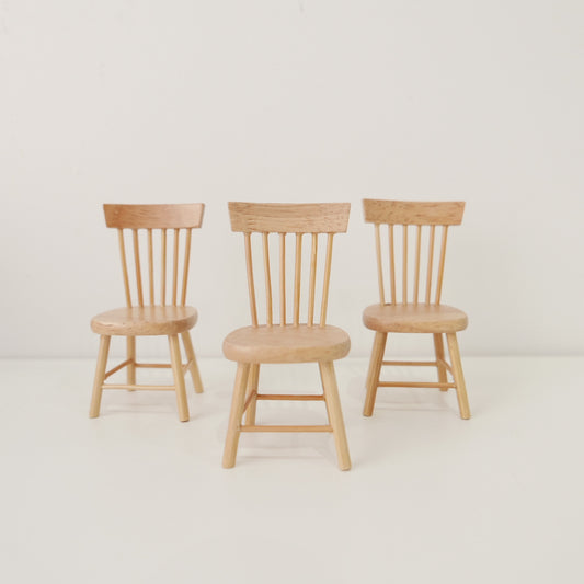 Wooden Dolls House Dining Chair