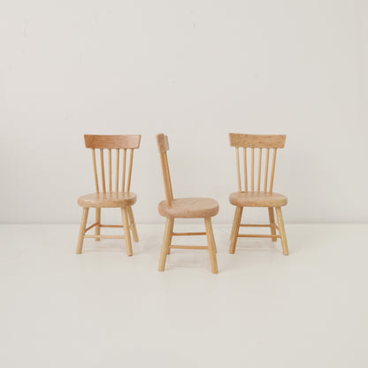 Wooden Dolls House Dining Chair