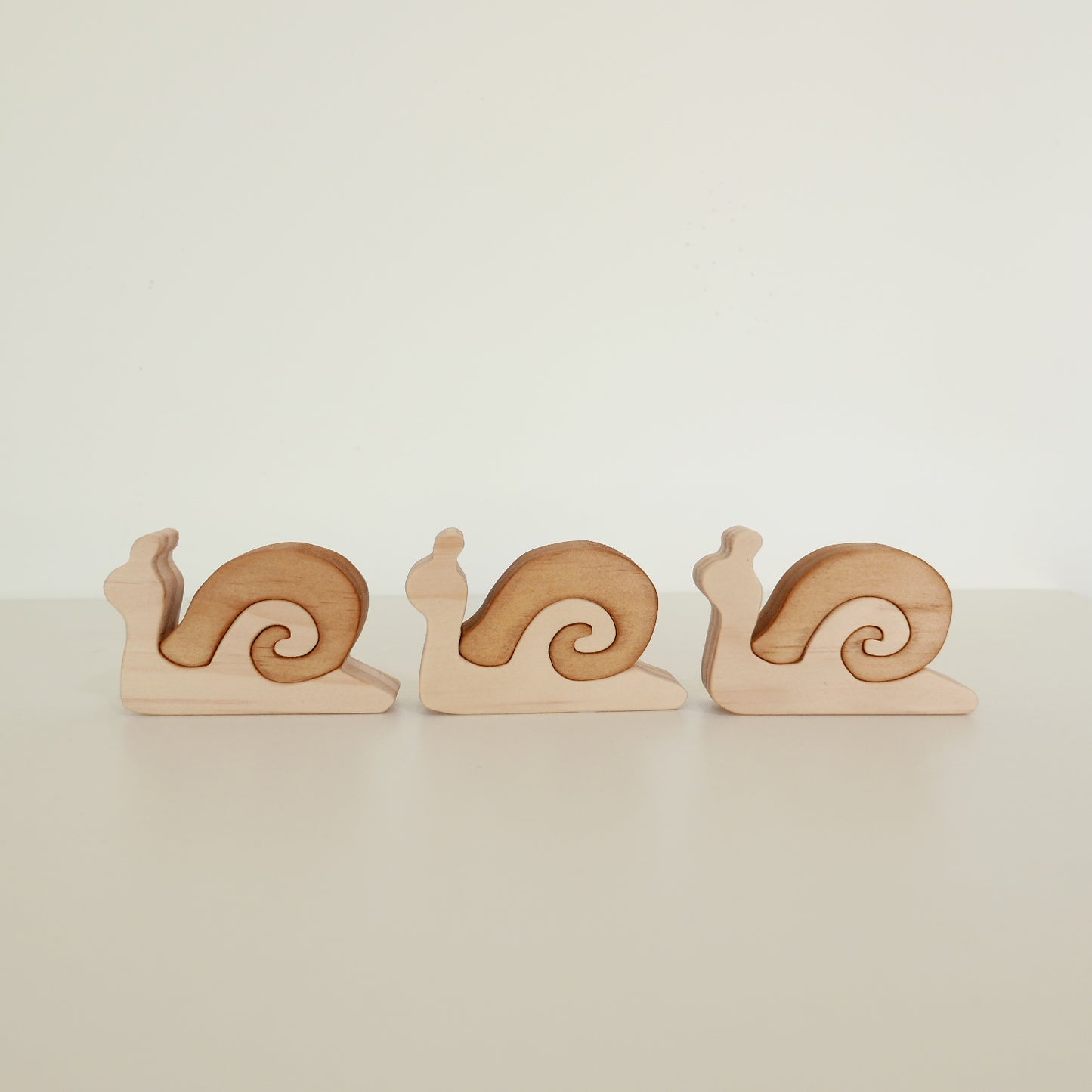 Wooden Snail Puzzle