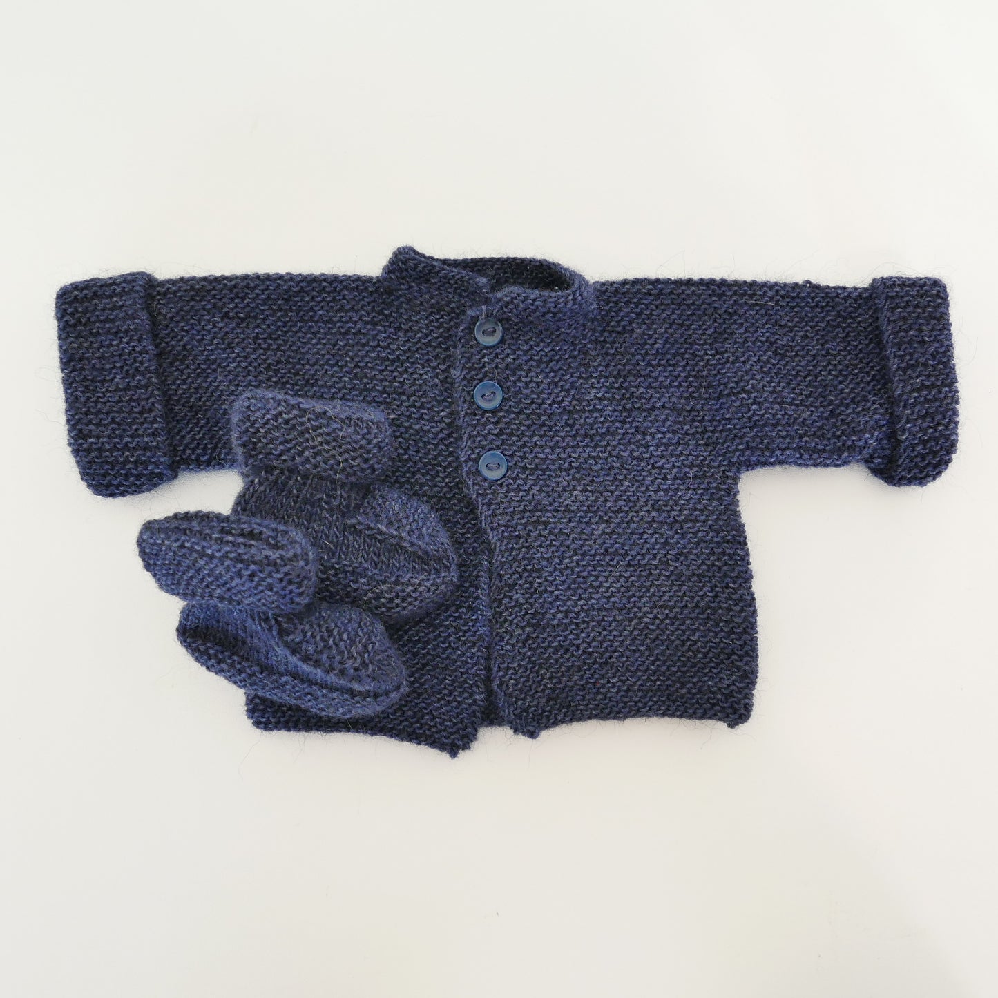 Knitwear Set in Indigo