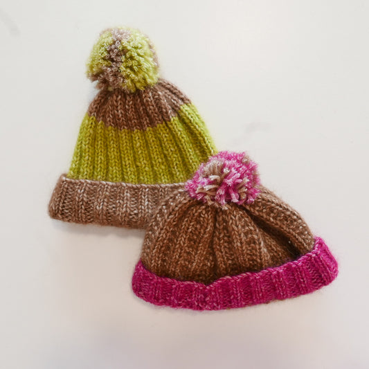 Alpaca Beanie with Lamington + Lime