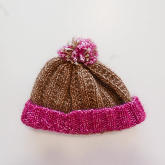 Alpaca Beanie with Lamington + Lime