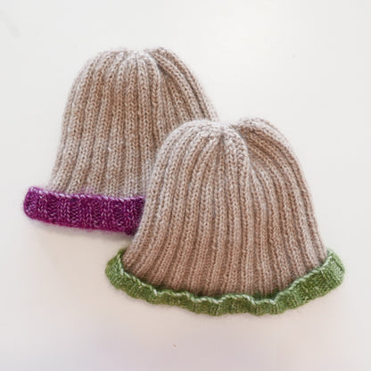 Alpaca Beanie in Sand