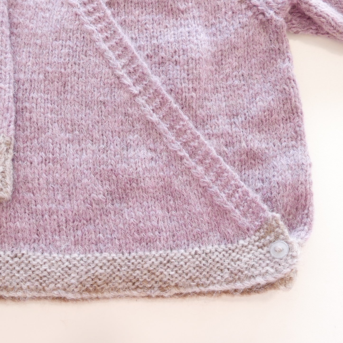 Cross Over Cardigan in Lavender Dream