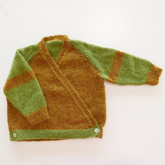 Cross Over Cardigan in Mangroves