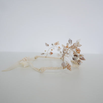 Gala Mermaid Crown - Cream
