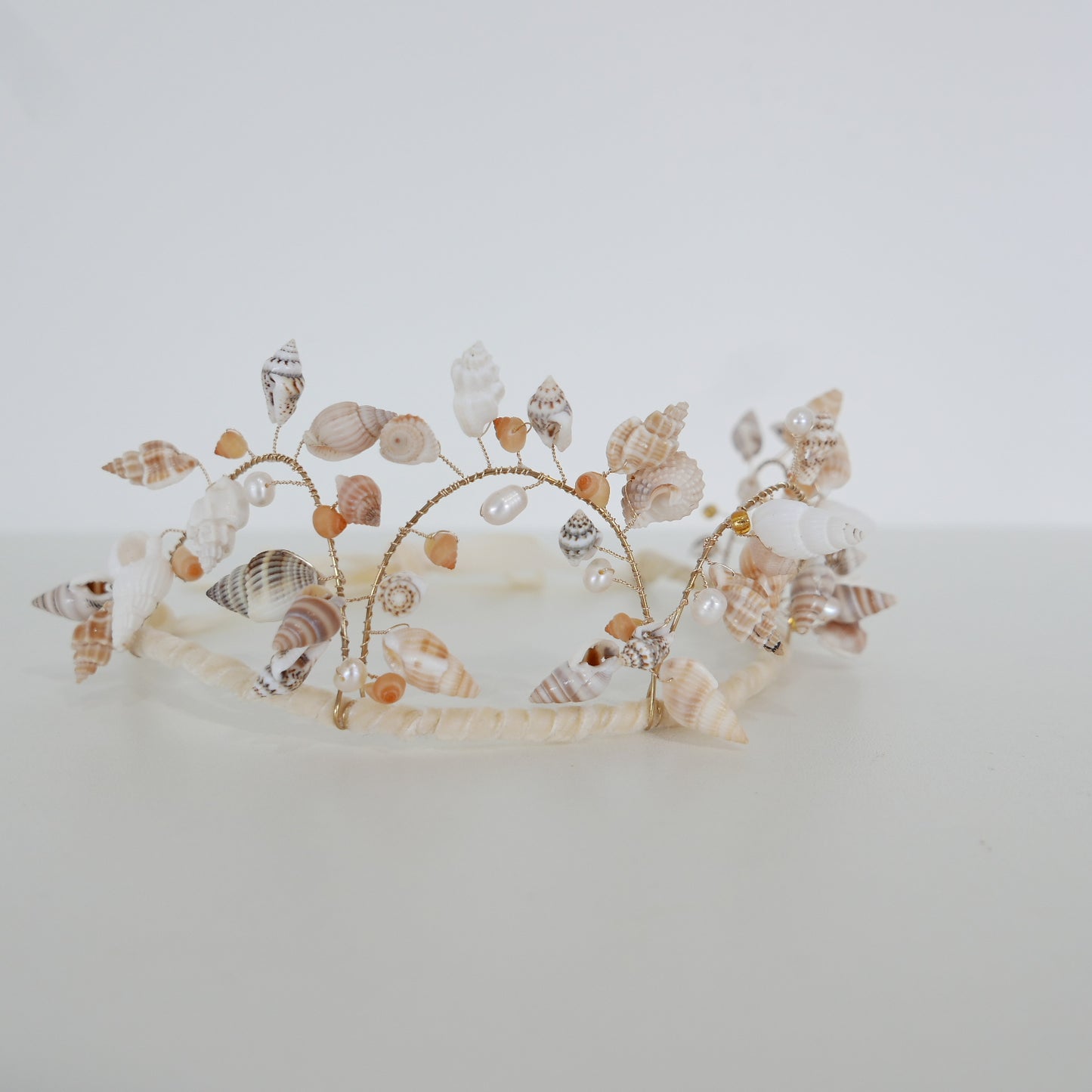 Gala Mermaid Crown - Cream
