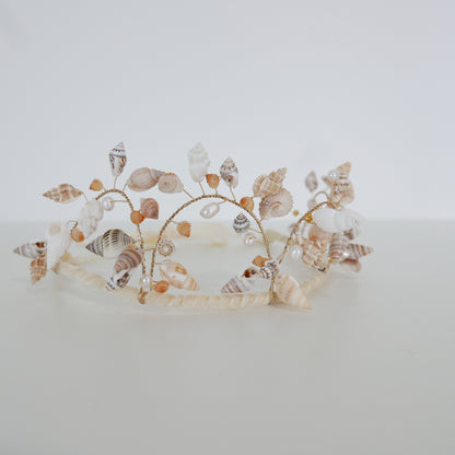 Gala Mermaid Crown - Cream