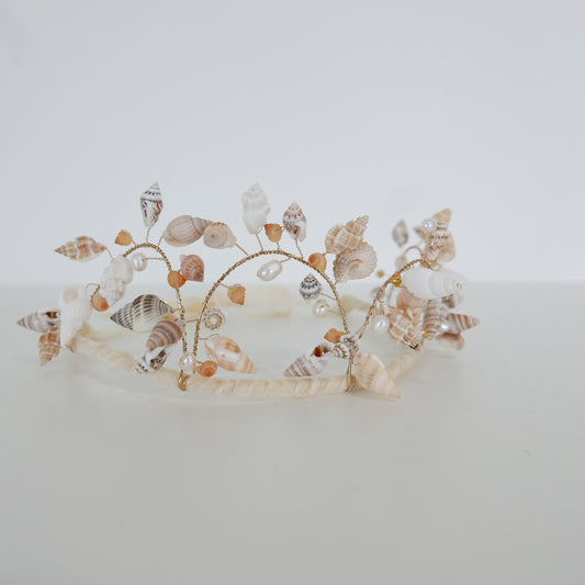 Gala Mermaid Crown - Cream