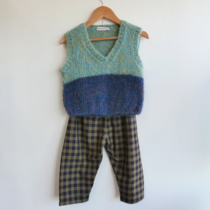 Hand knitted vest - Autumn