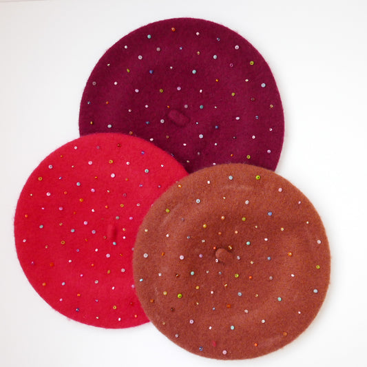 Beaded Beret