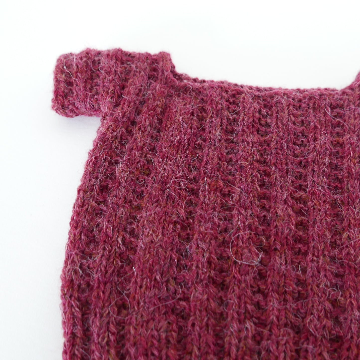 Knitted T Shirt in Sumac
