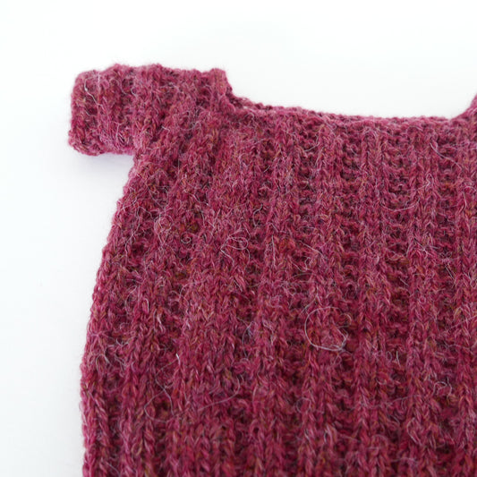 Knitted T Shirt in Sumac