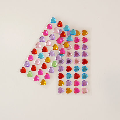 Sparkle Sticker Sheets - Hearts