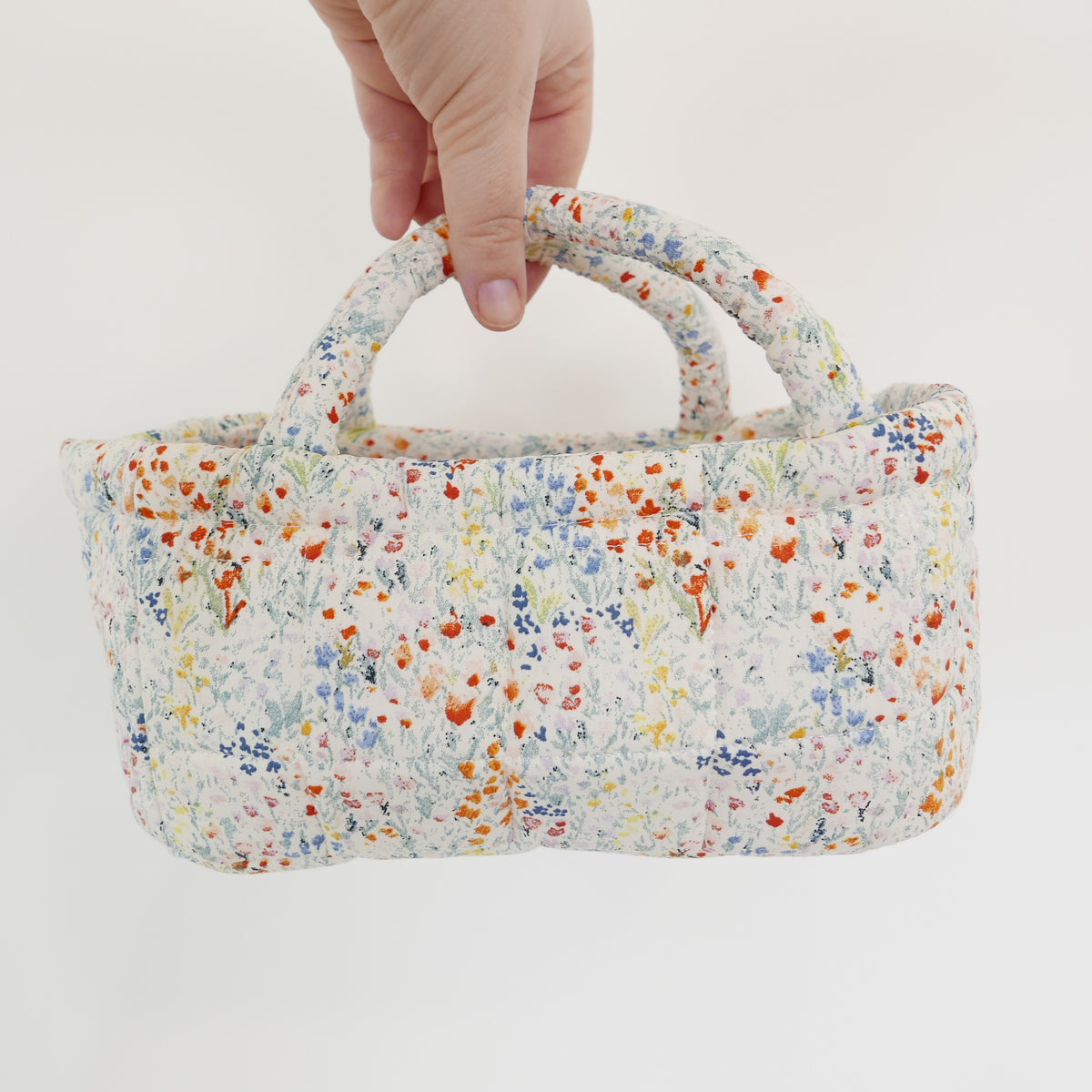 Carry Cot Dolls Bed - Watercolours