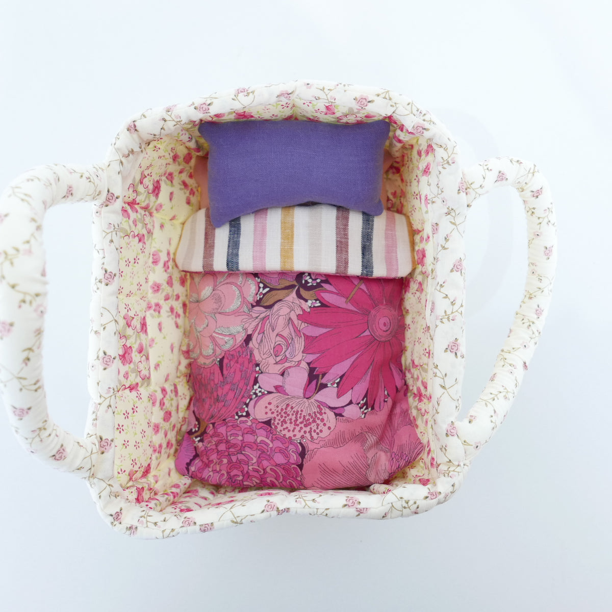 Carry Cot Dolls Bed - Sweet Pea