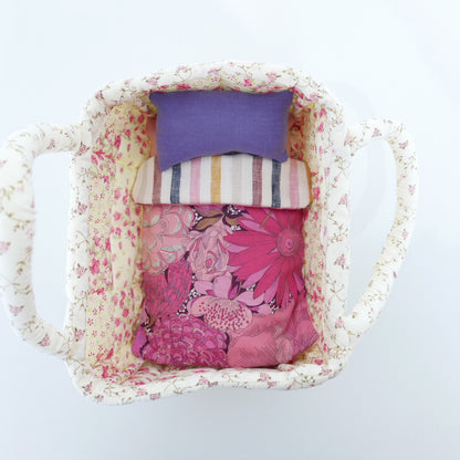 Carry Cot Dolls Bed - Sweet Pea