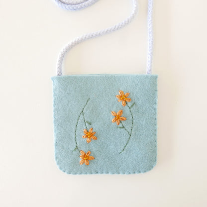 Treasure Bag - Blues and Greens