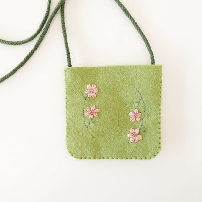 Treasure Bag - Blues and Greens