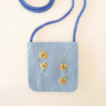Treasure Bag - Blues and Greens