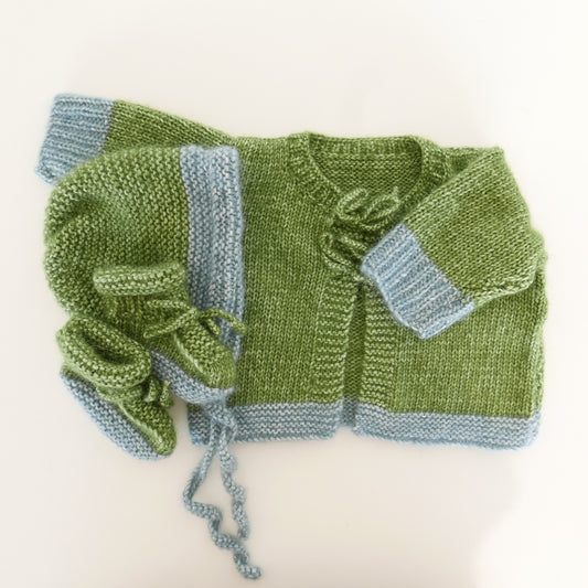 Knitwear Set in Pumpkin Seed
