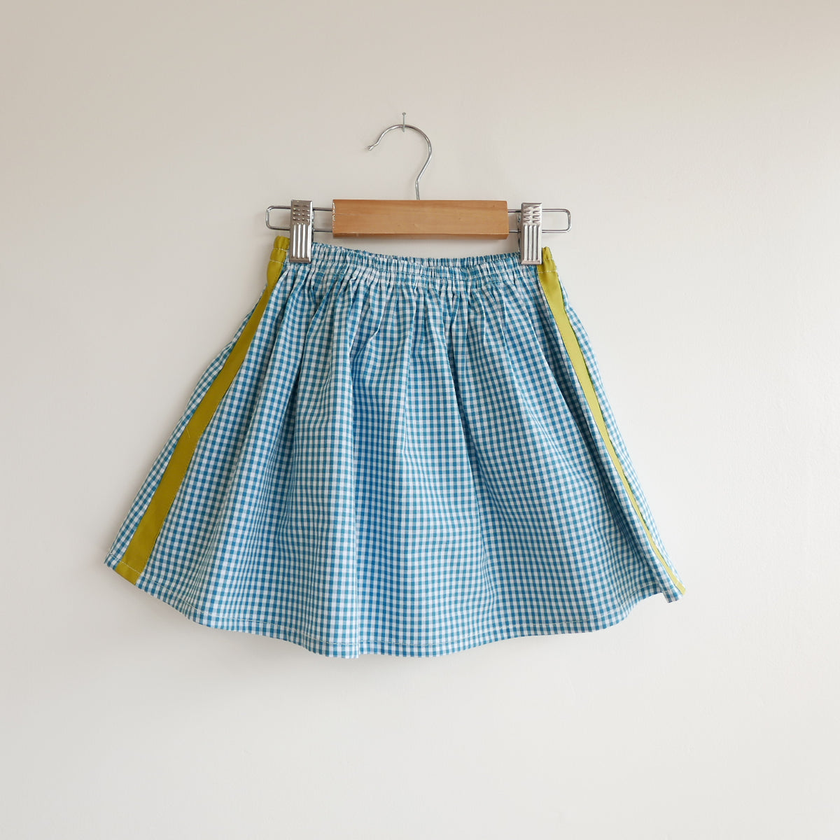 Widdettes - Susie Skirt in Spinach + Kiwifruit