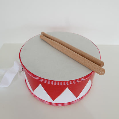 Wooden Marching Drum