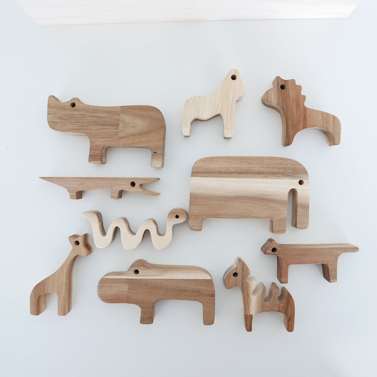 Wooden Balancing Animal Set