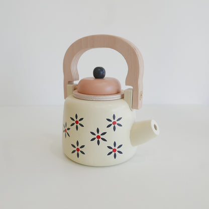 Vintage Wooden Teapot